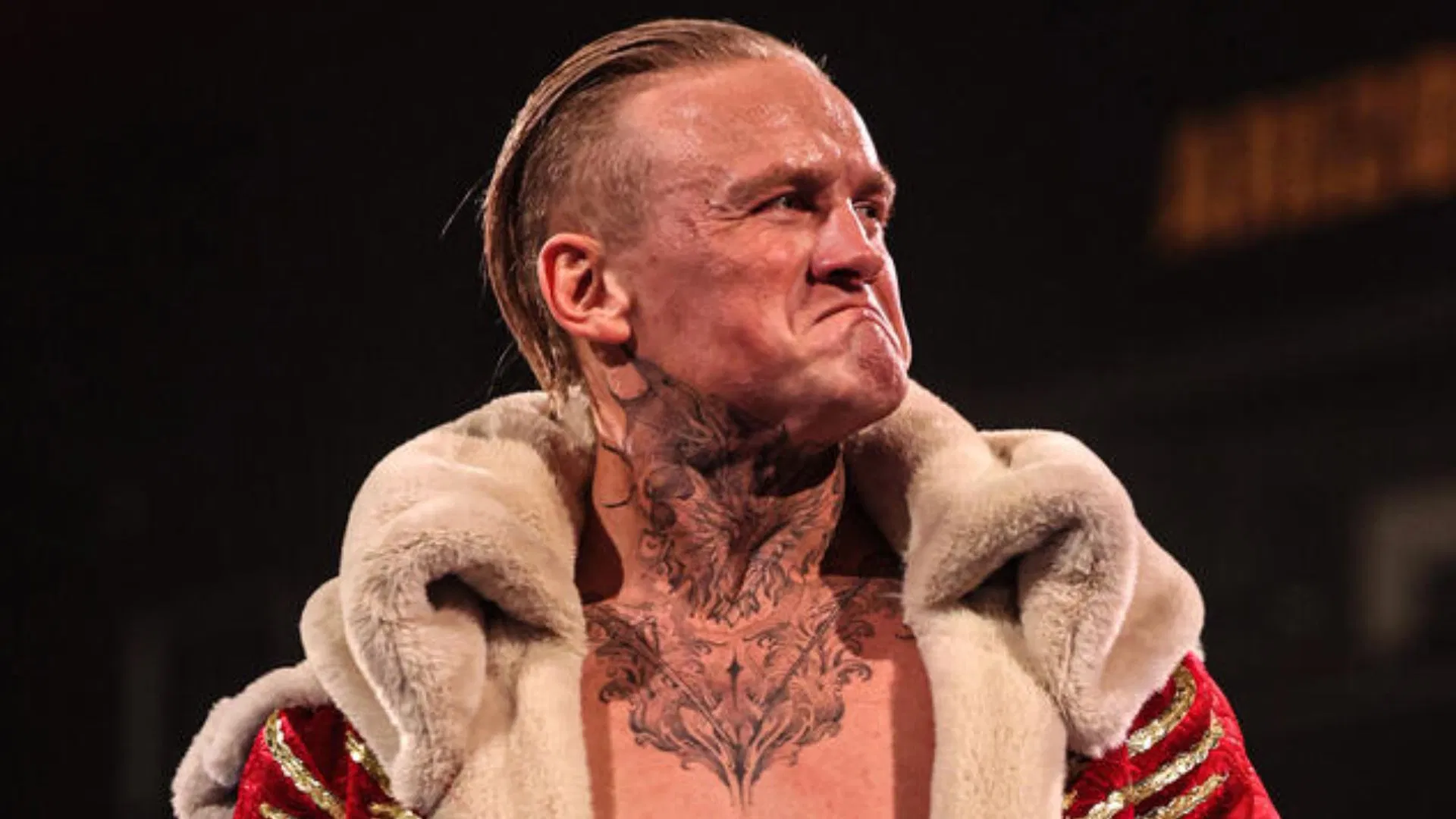 Ilja Dragunov bleeding profusely during recent title defense on SmackDown