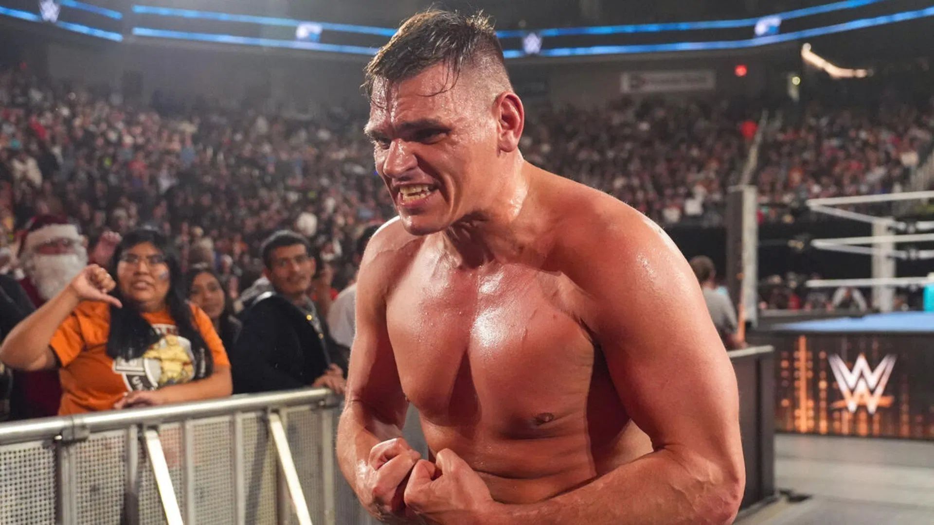 Gunther's wife reacts to his win over John Cena at WWE Saturday Night's Main Event